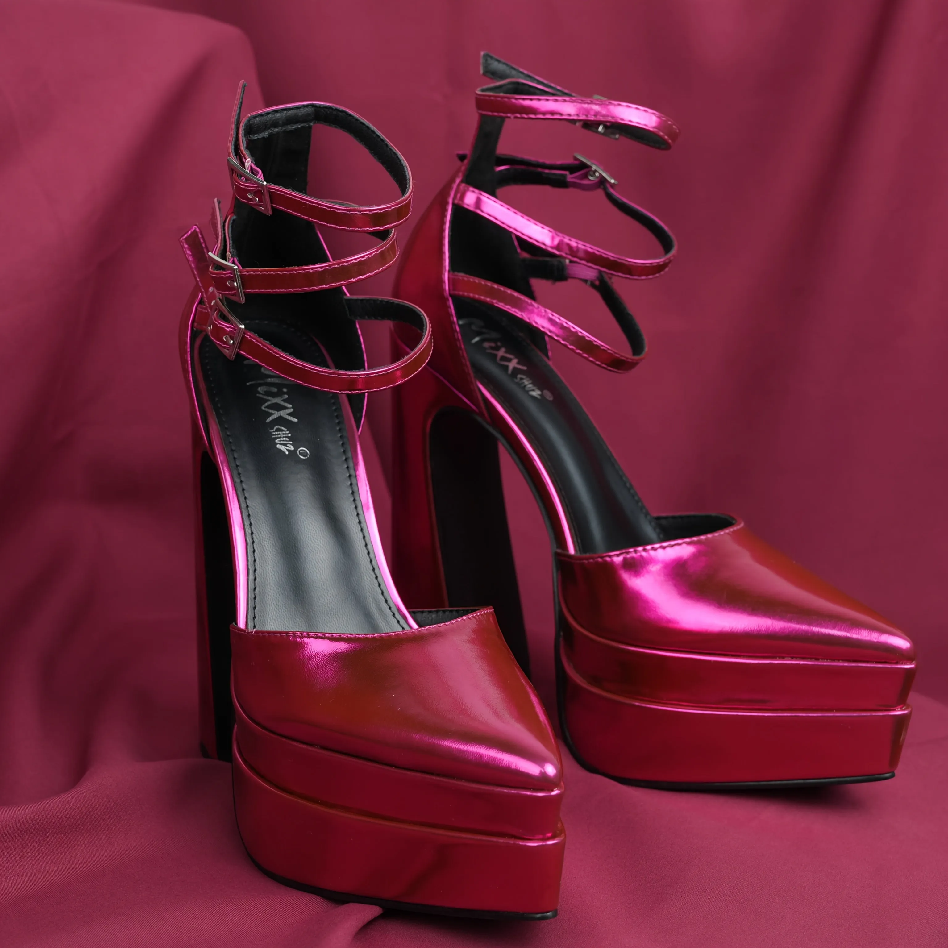 6 Inches Chunky Platform Heels