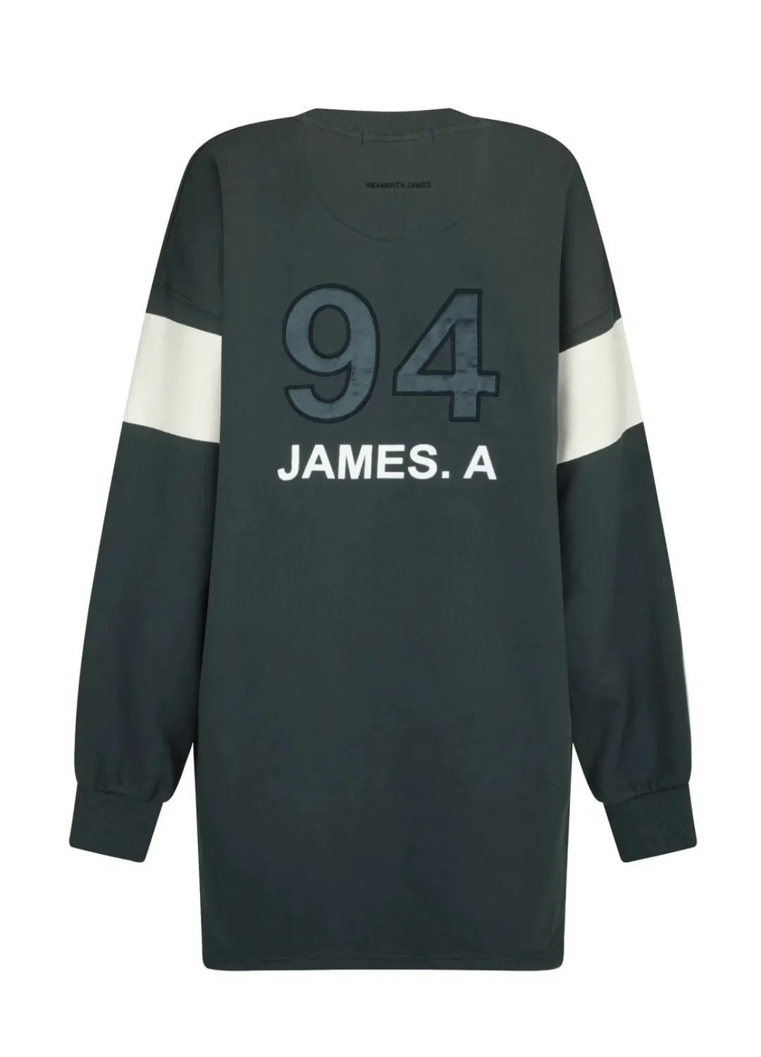 94 V-Neck Sweater Dress (Noir)