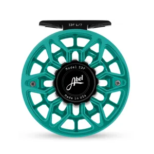 Abel SDF Ported 6/7 Reel Stain Teal Black/Black