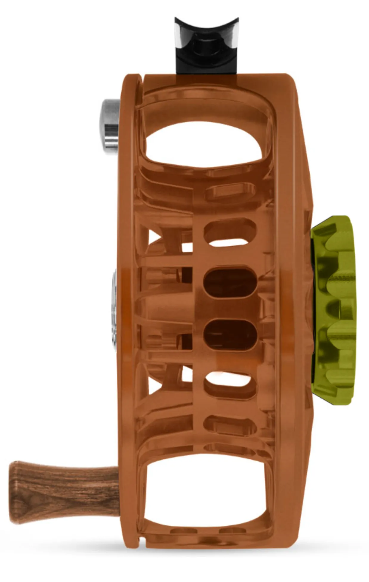 Abel SDF Reel - CUSTOM - Satin Orange/Lime 5/6