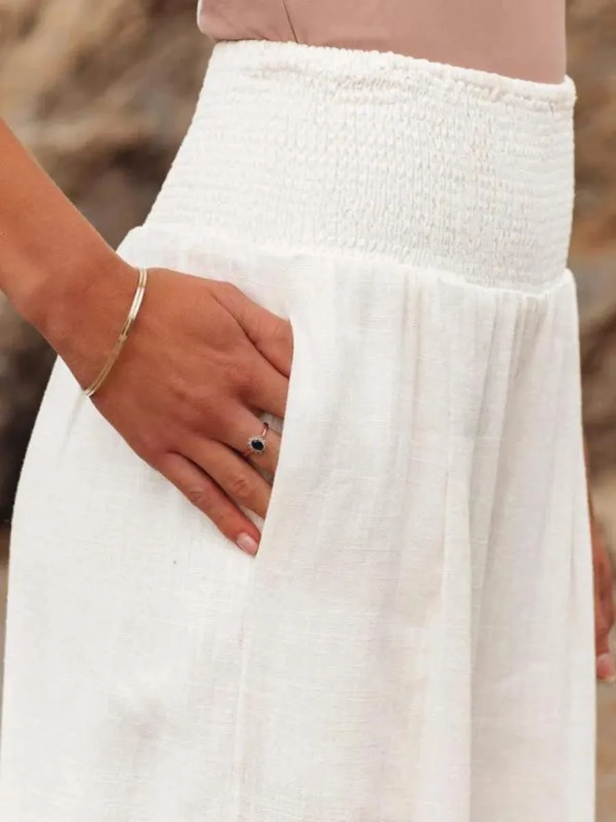 Aileen | Beach Wide-Leg Pants