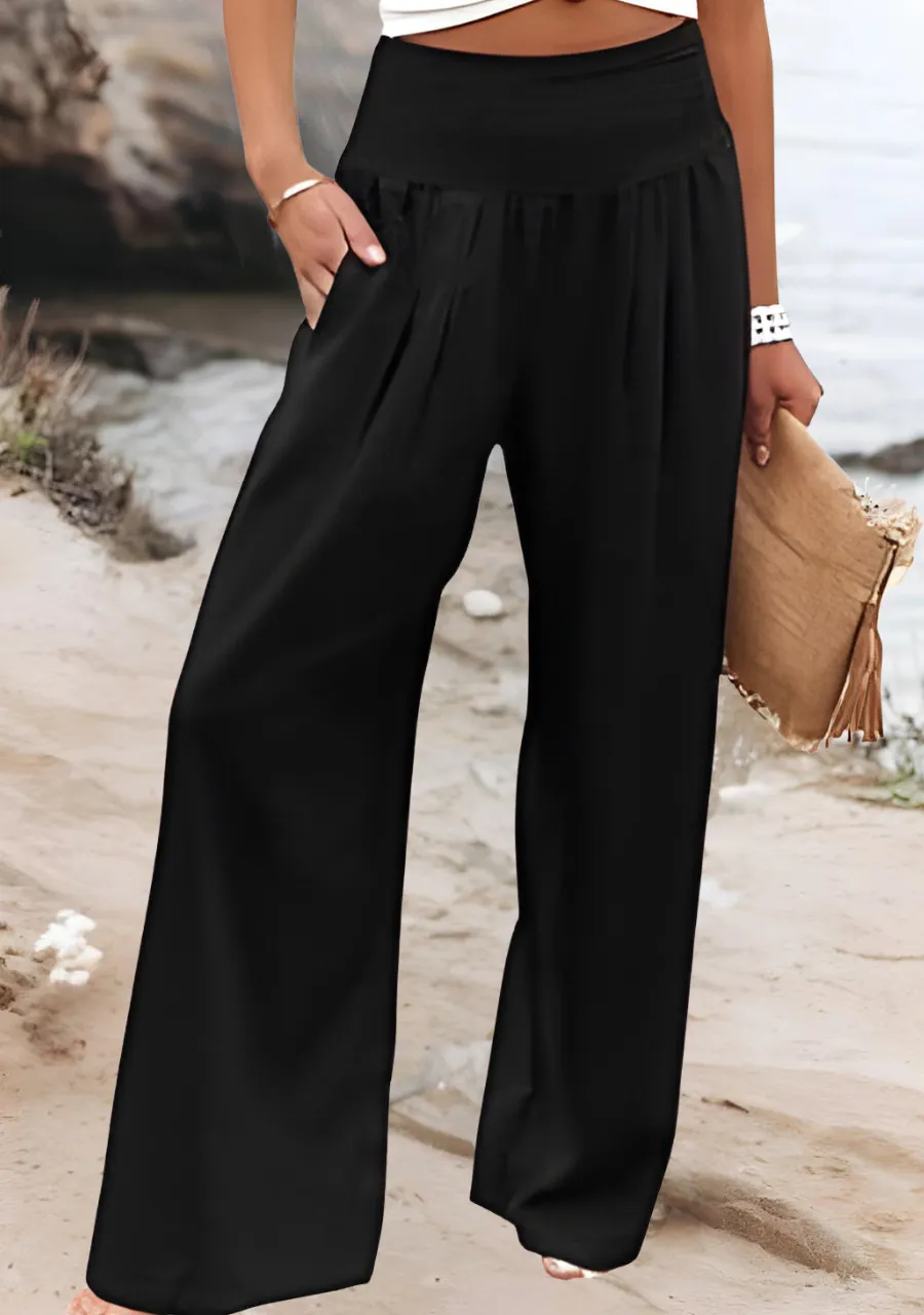 Aileen | Beach Wide-Leg Pants