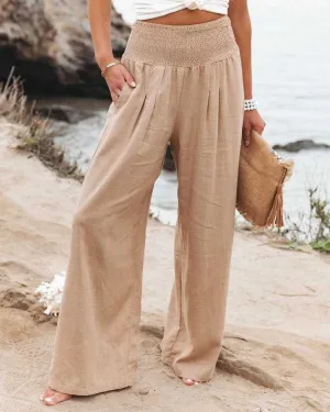 Aileen | Beach Wide-Leg Pants