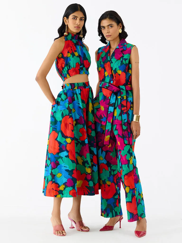 Anima Blouse & Skirt Set