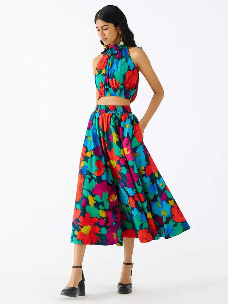 Anima Blouse & Skirt Set