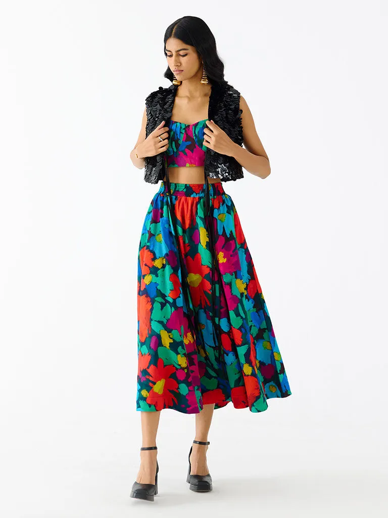 Anima Bustier & Skirt Co-ord Set