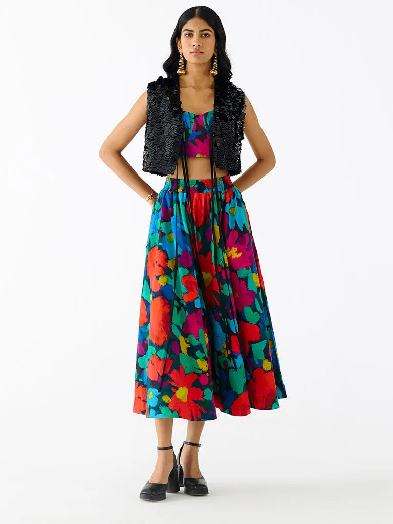 Anima Bustier & Skirt Co-ord Set