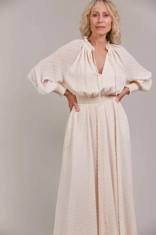 Ayana Maxi Dress -Ecru