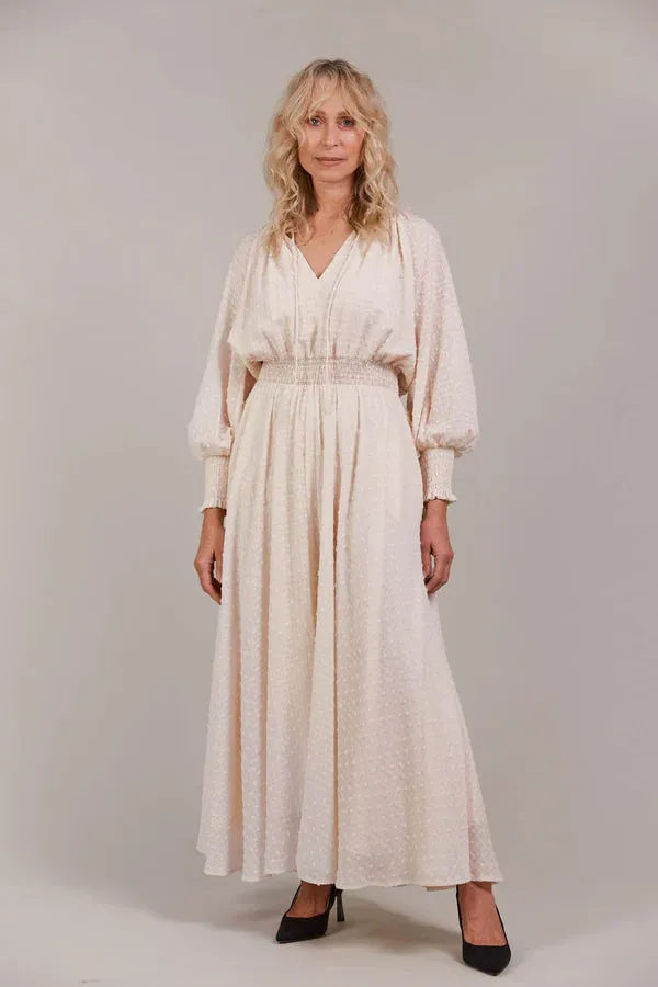 Ayana Maxi Dress -Ecru