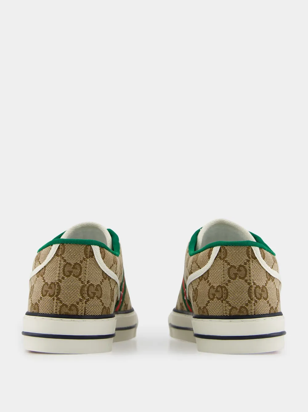 Beige GG Gucci Tennis 1977 Trainer