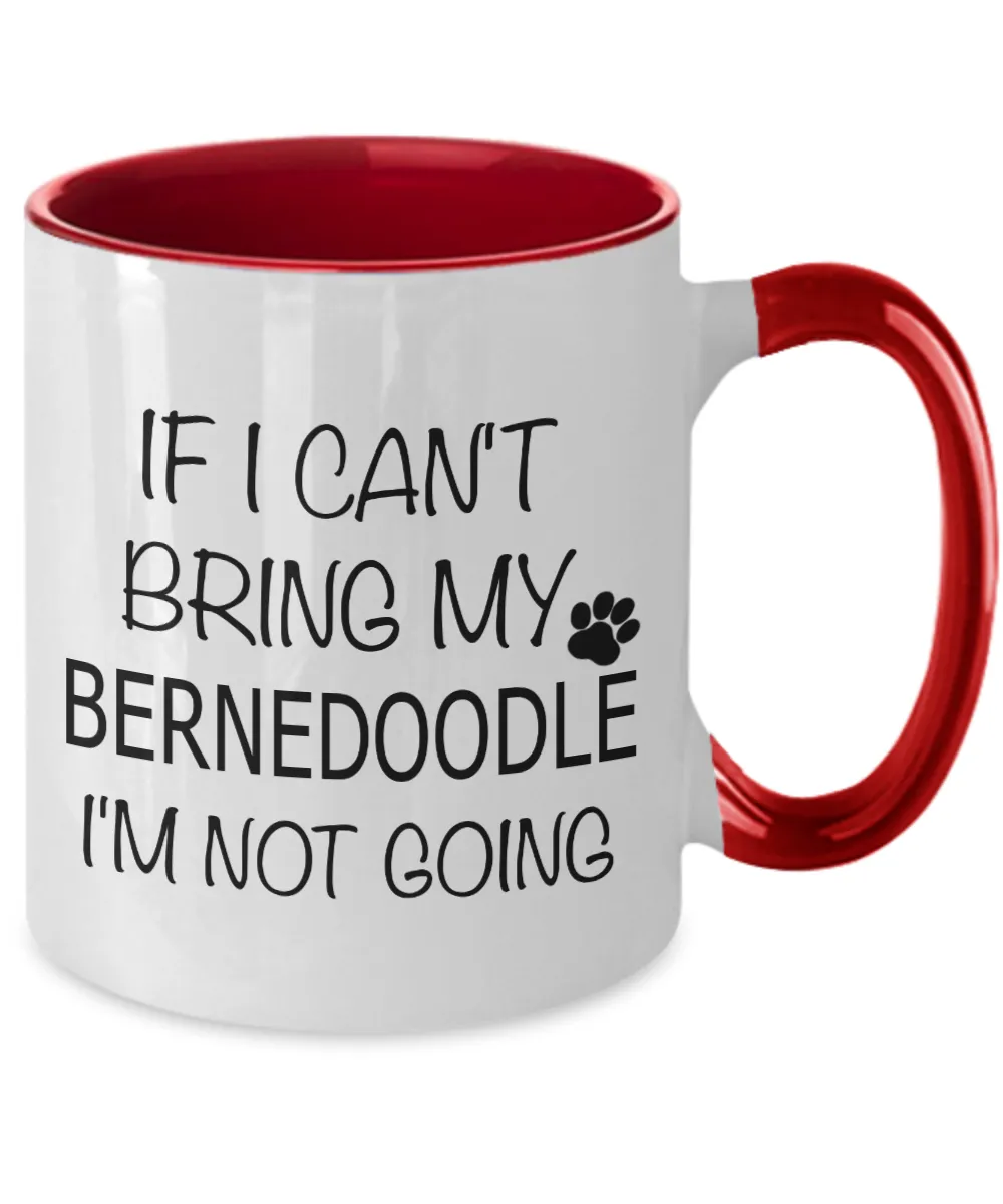 Bernedoodle Gifts, Bernedoodle Gift, Bernedoodle Mug, Bernedoodle Two Toned Coffee Cup