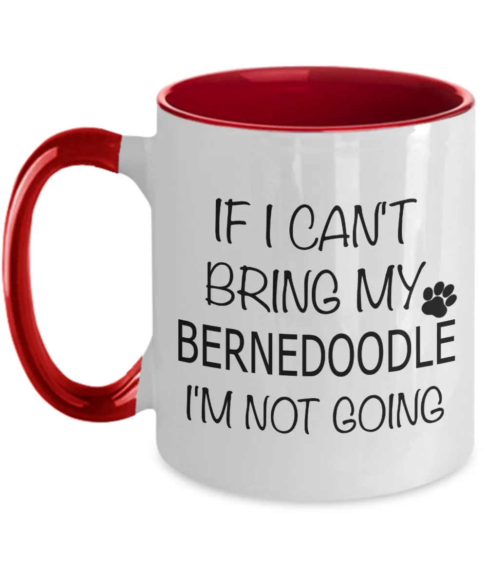Bernedoodle Gifts, Bernedoodle Gift, Bernedoodle Mug, Bernedoodle Two Toned Coffee Cup