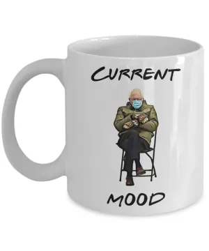 Bernie Sanders Mittens Mug Funny Inauguration 2021 Coffee Cup