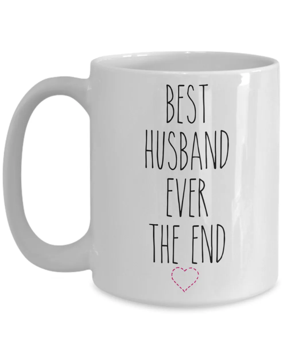 Best Husband Ever Mug Valentine's Day for Husbands Anniversary Coffee Cup