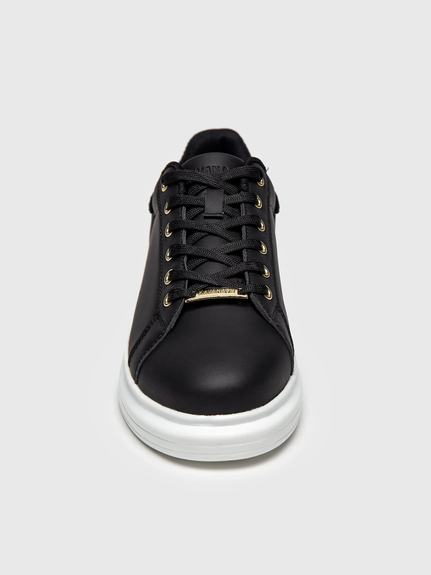 Black Crystal Fade Sneakers