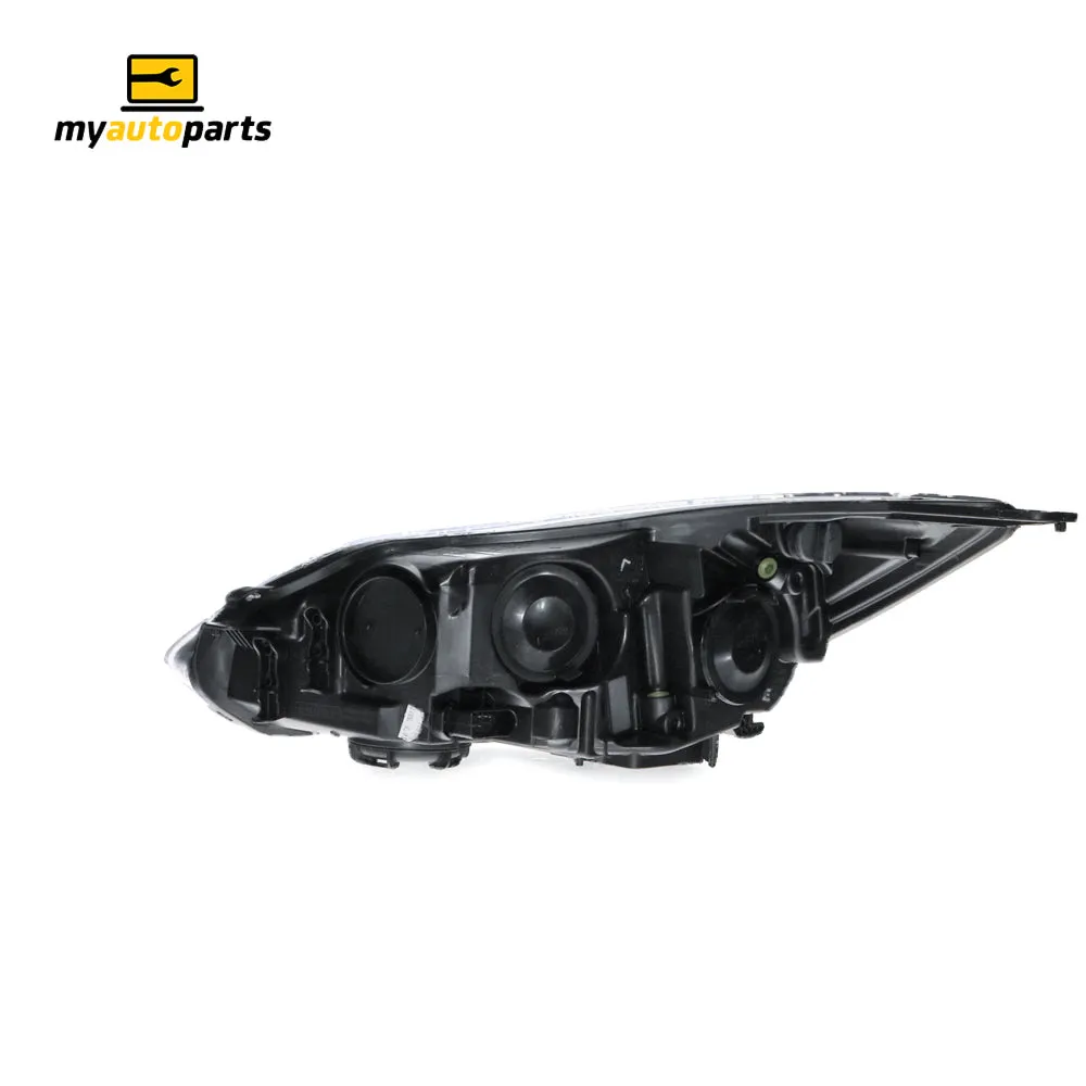 Black Head Lamp Drivers Side Genuine Suits Ford Focus LW 2011 to 2012