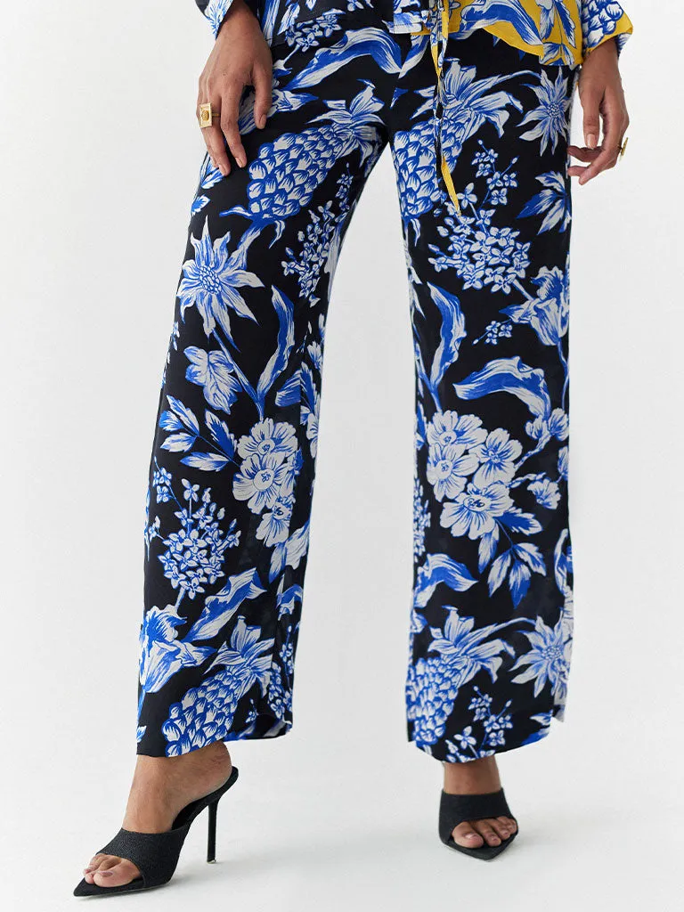 Black Yellow Pineapple Co-ord Set