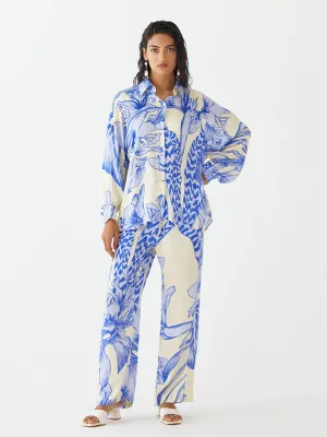 Blue Aphrodite Co-ord Set