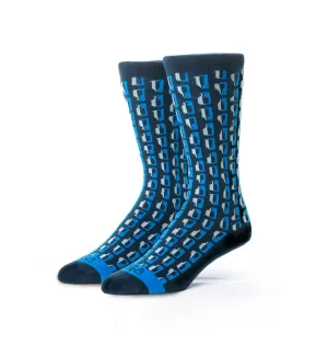 Bourbon Row© Socks | Navy   Blue