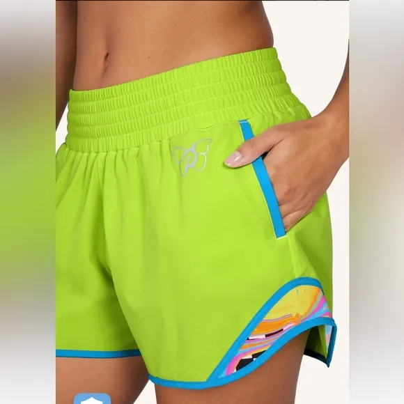 Brittany Allen x Peloton Solid Mesh Run Short