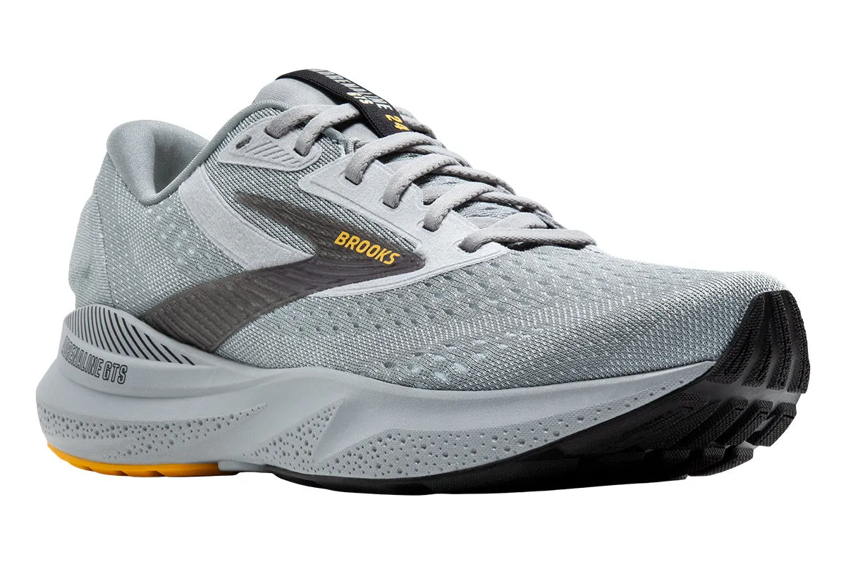 Brooks Adrenaline GTS 24 B Alloy/White/Gold Fusion Mens