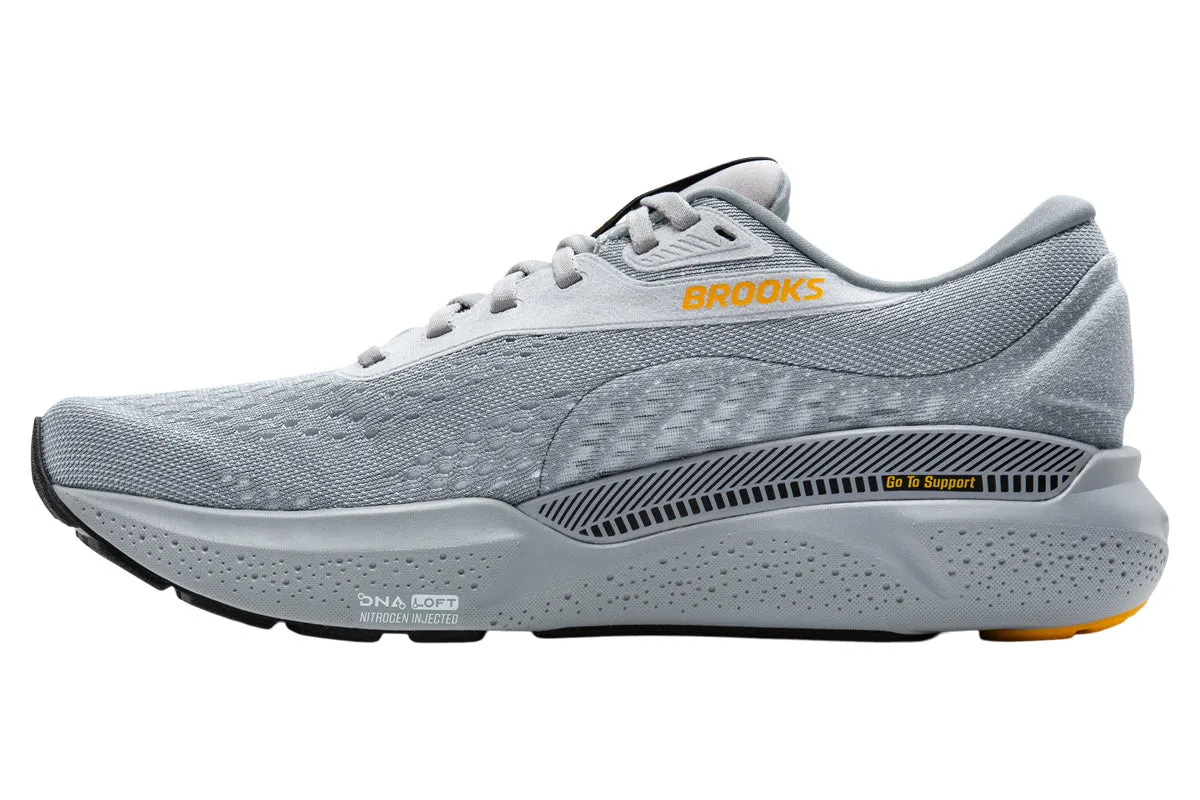 Brooks Adrenaline GTS 24 B Alloy/White/Gold Fusion Mens
