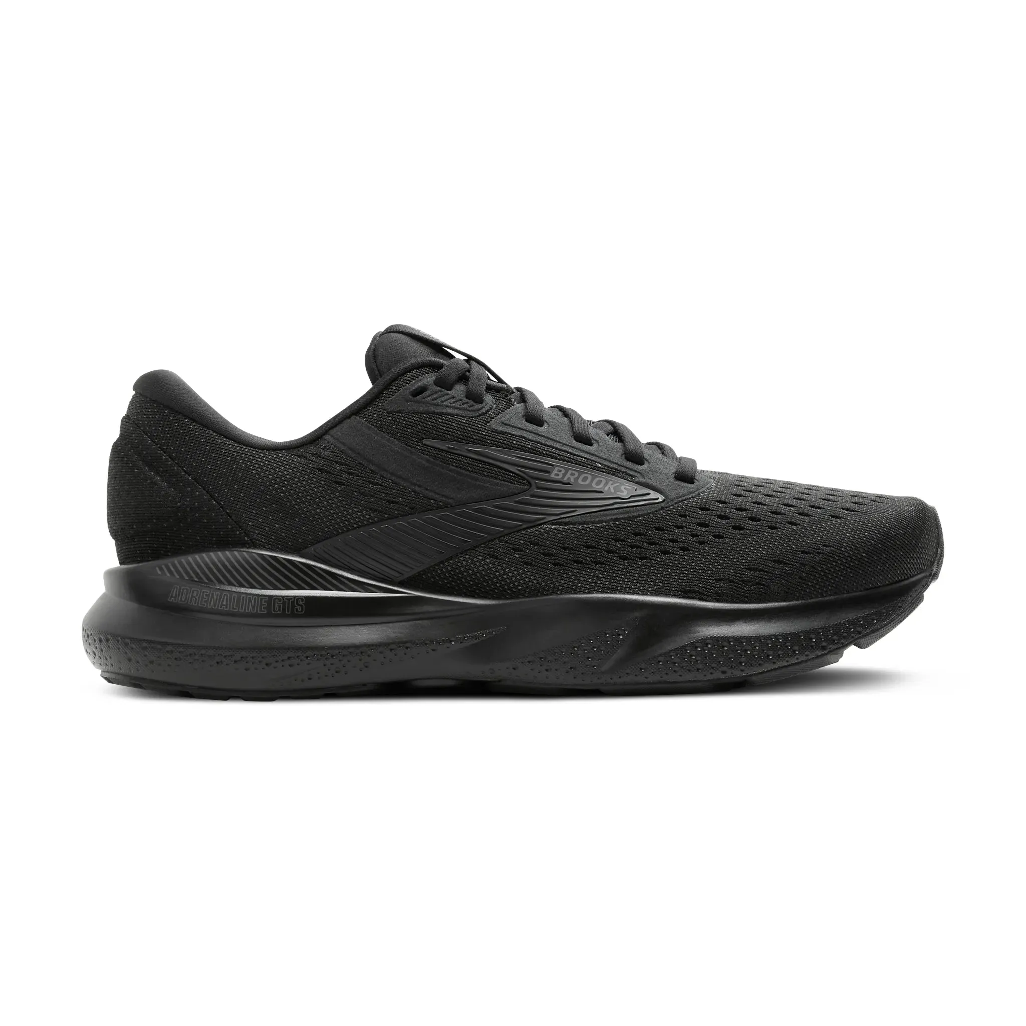 Brooks Women's Adrenaline GTS 24 Running Shoe - Black/Black/Ebony