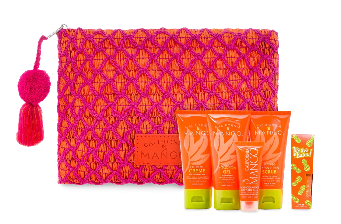 California Mango Mini Beach Vibes 6 Piece Clutch