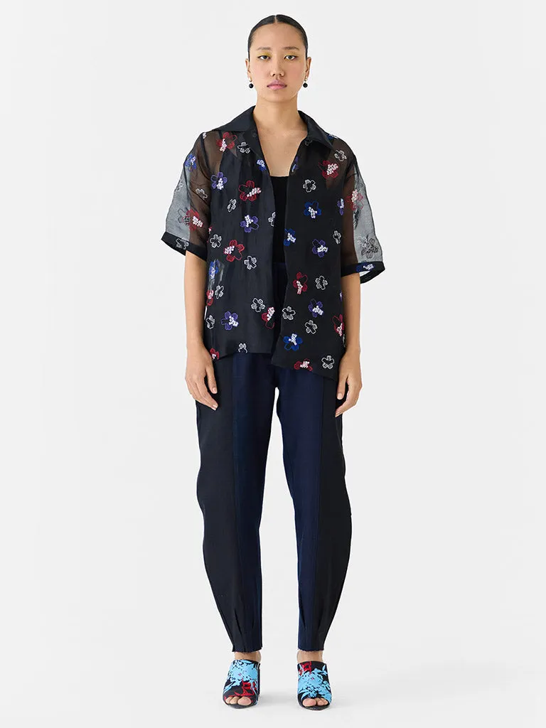 Cherry Blossom Organza Shirt