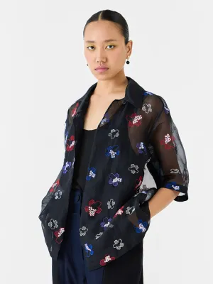 Cherry Blossom Organza Shirt