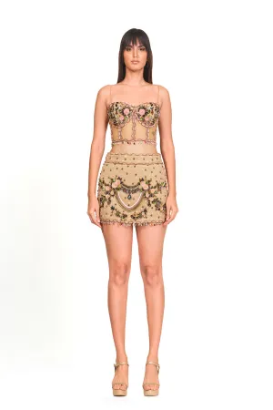 Corset and skirt co-ord set