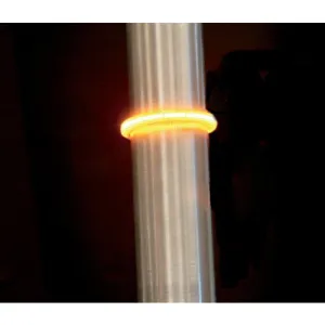 Custom Dynamics TW56AS 360 Degree LED Fork Light (Smoked Housing/Amber LED Truwrapz for 56MM Forks)