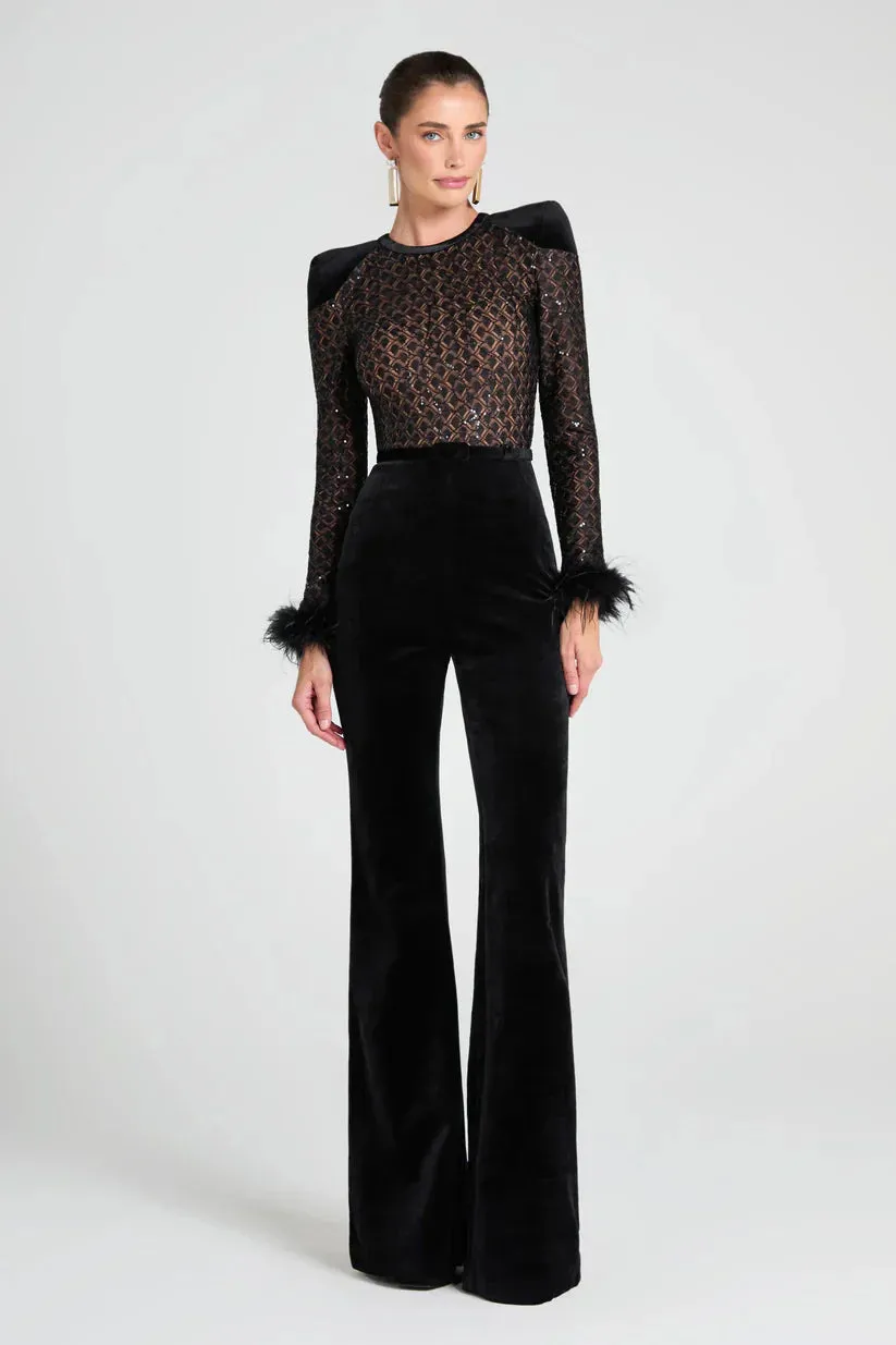 Darla Feather Jumpsuit