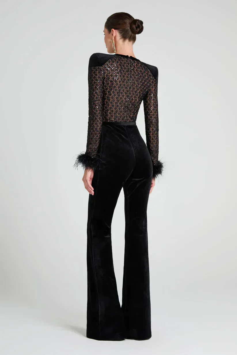 Darla Feather Jumpsuit