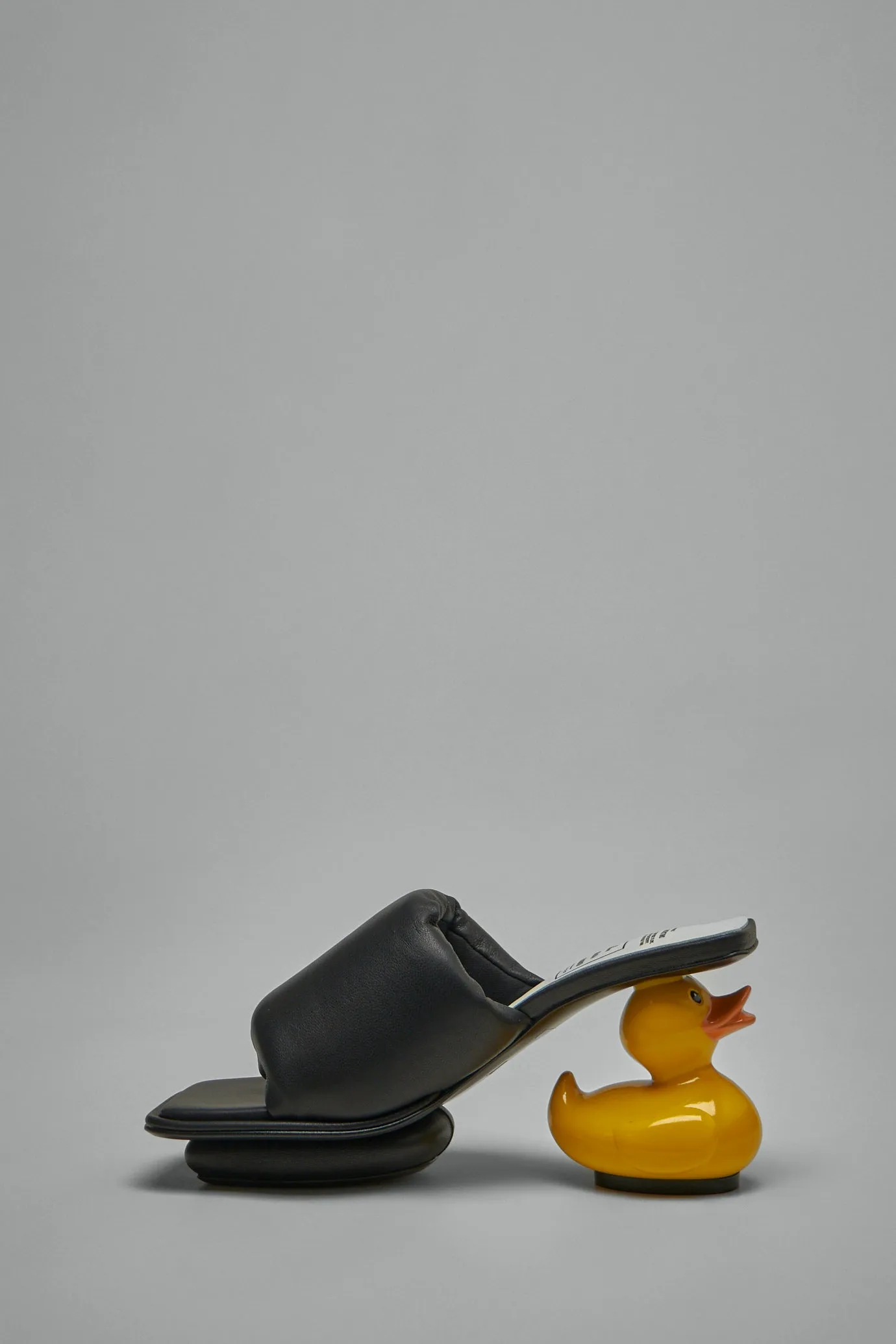 Duck Heel Puffer Sandal