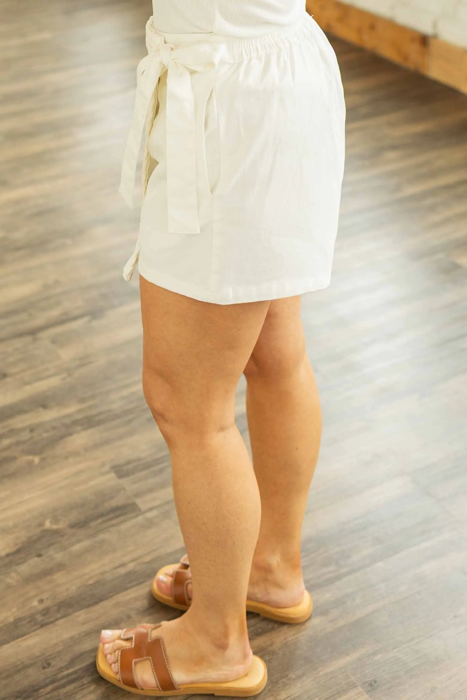 EMERY BRAIDED TRIM TIE SKORT