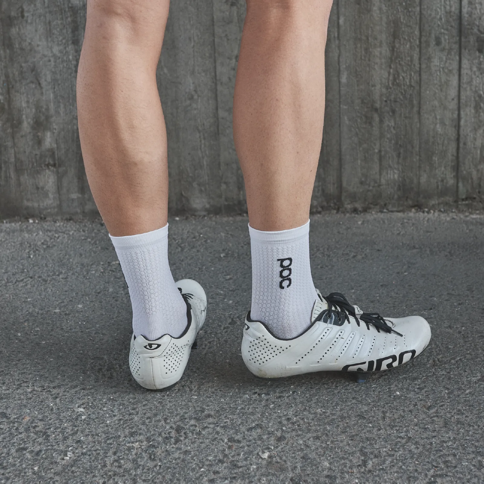 Flair Sock Mid Hydrogen White/Zink Orange