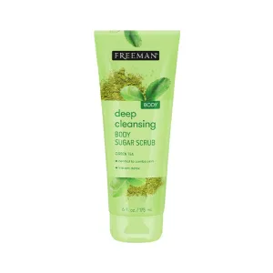 Freeman Beauty Deep Cleansing Green Tea Body Sugar Scrub 175ml