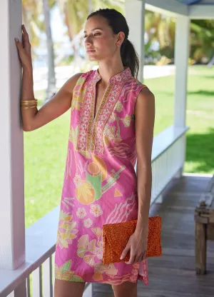 Geni Dress in Bahama Print by Bella Tu