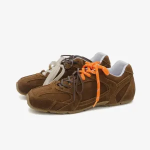 Genuine leather sneakers