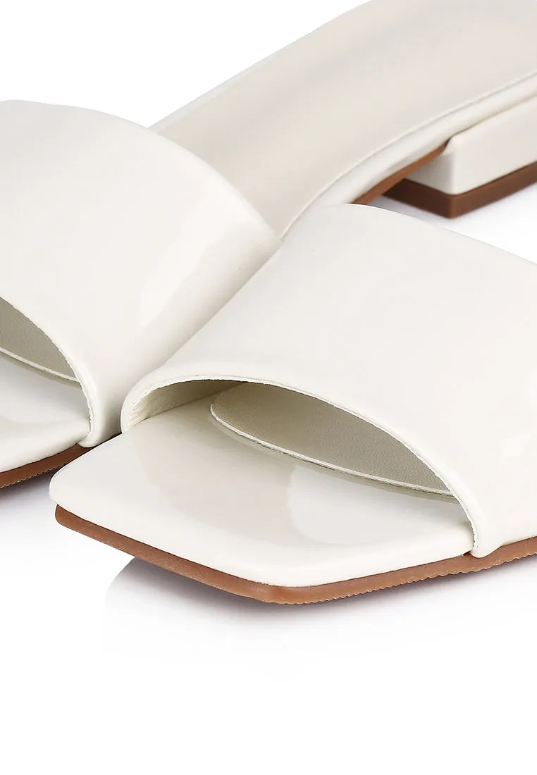 Gianna Slip Ons Sandals (Blanched Almond)