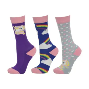 HyFASHION Unicorn Horse Riding Socks