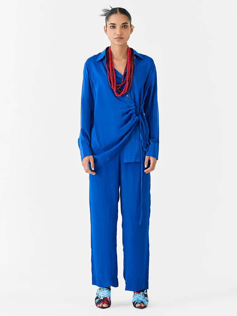 Indigo Shirt & Pants Co-ord