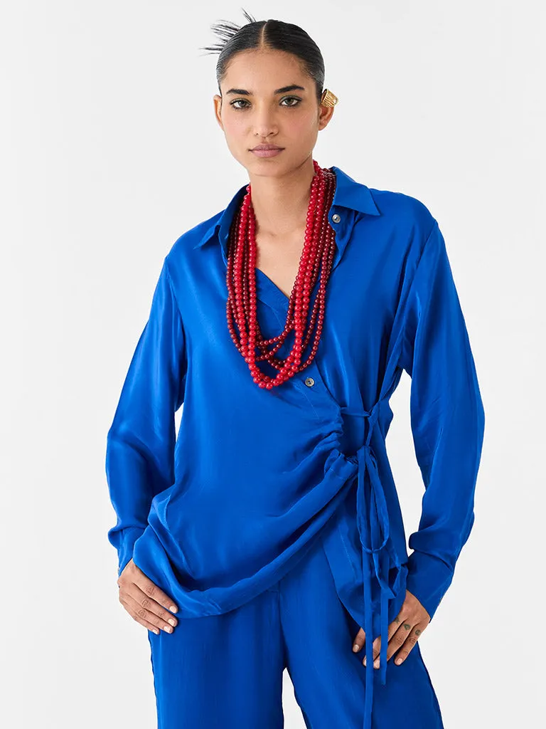 Indigo Shirt & Pants Co-ord