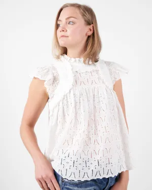 ingrid top - white