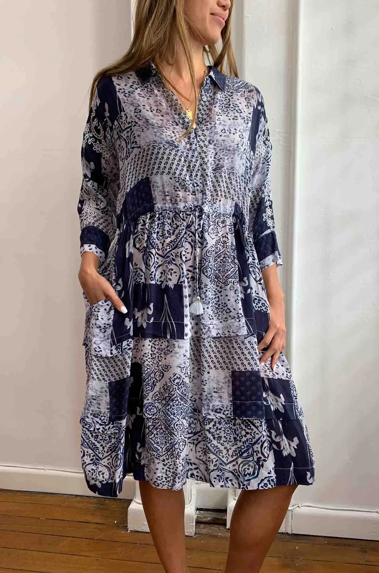 Johnny Was Tangier Belanca Dress (Slip) C36623A2
