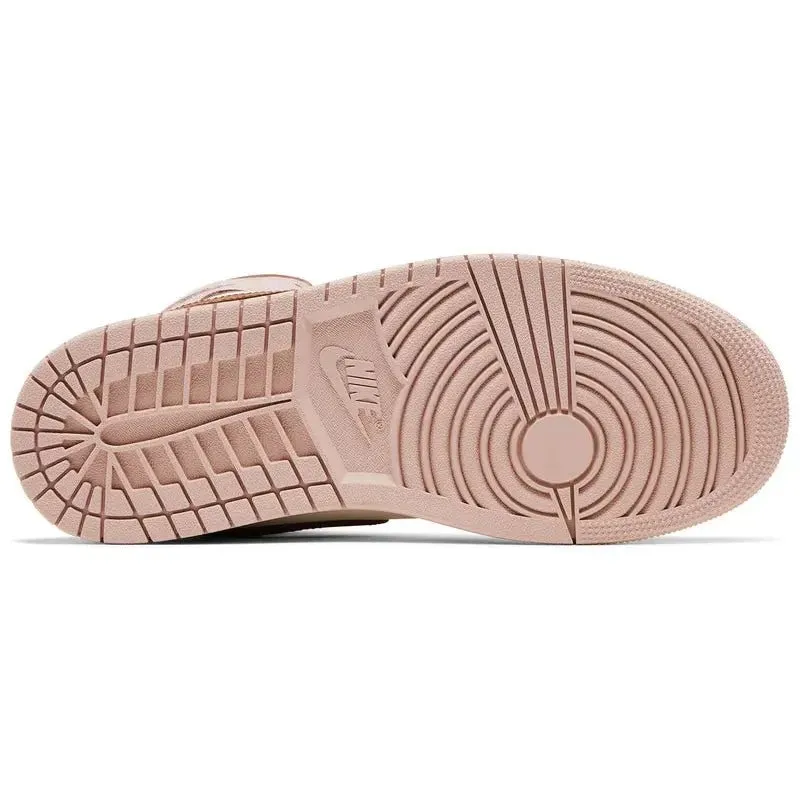 Jordan 1 Mid Pink Oxford Brown (W)