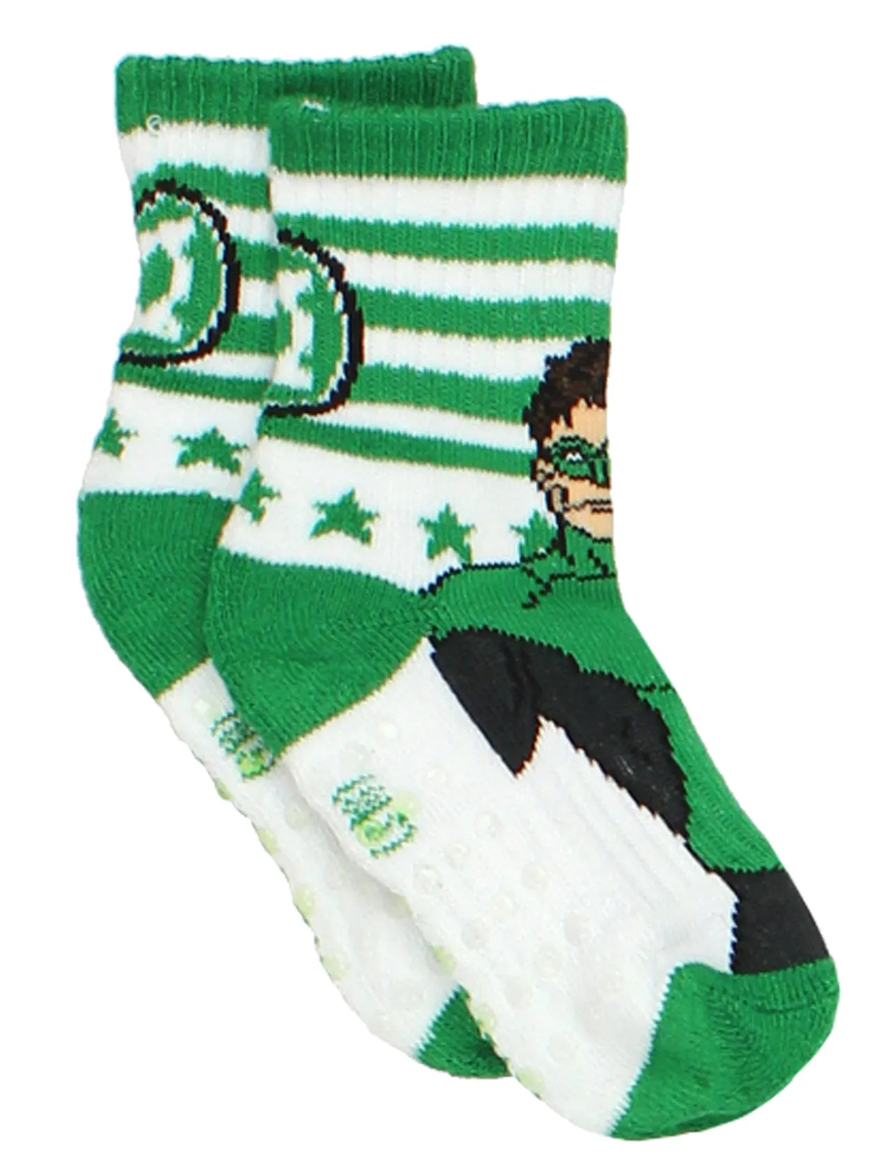 Justice League Crew Gripper Socks 6-Pack