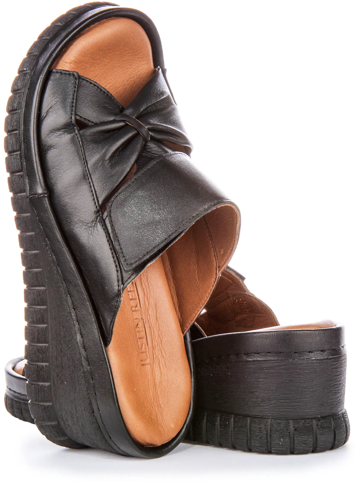 Justinreess England Sloane Soft Footbed In Black | Secret Sale