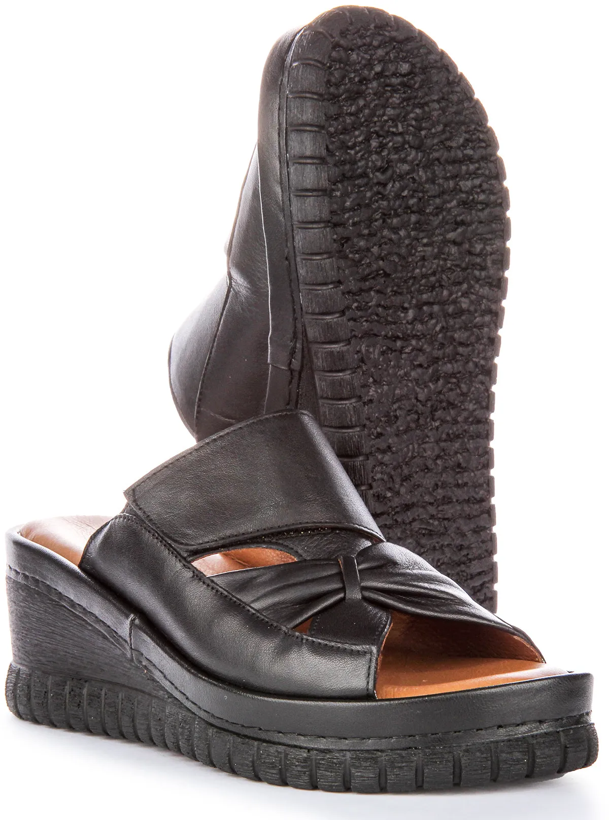 Justinreess England Sloane Soft Footbed In Black | Secret Sale